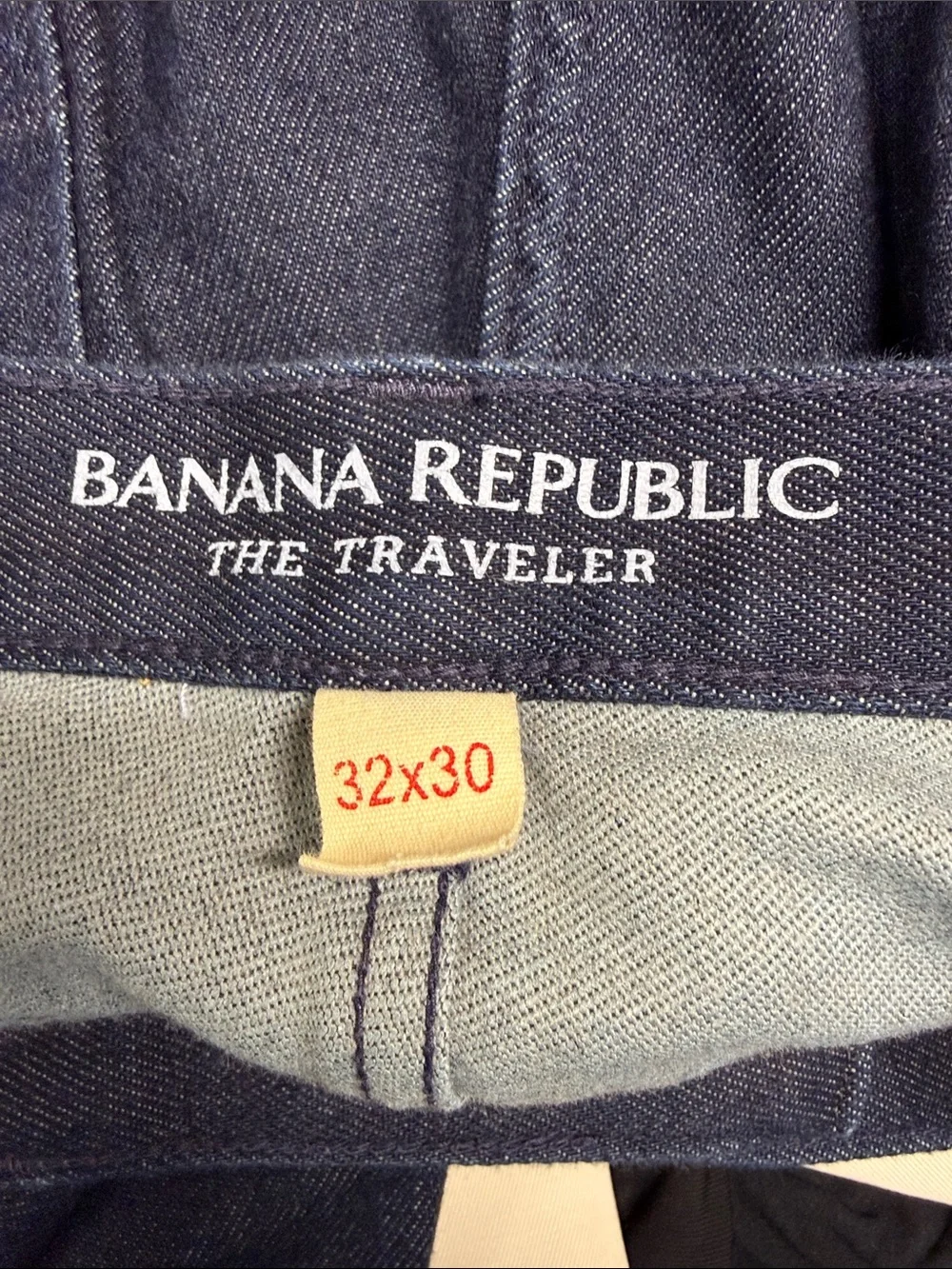 Banana Republic Slim Straight Jeans in Dark Navy